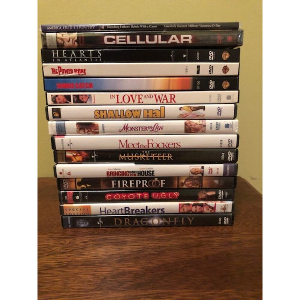 DVD Bundle Lot of 15 "PG-13" Assorted Movies